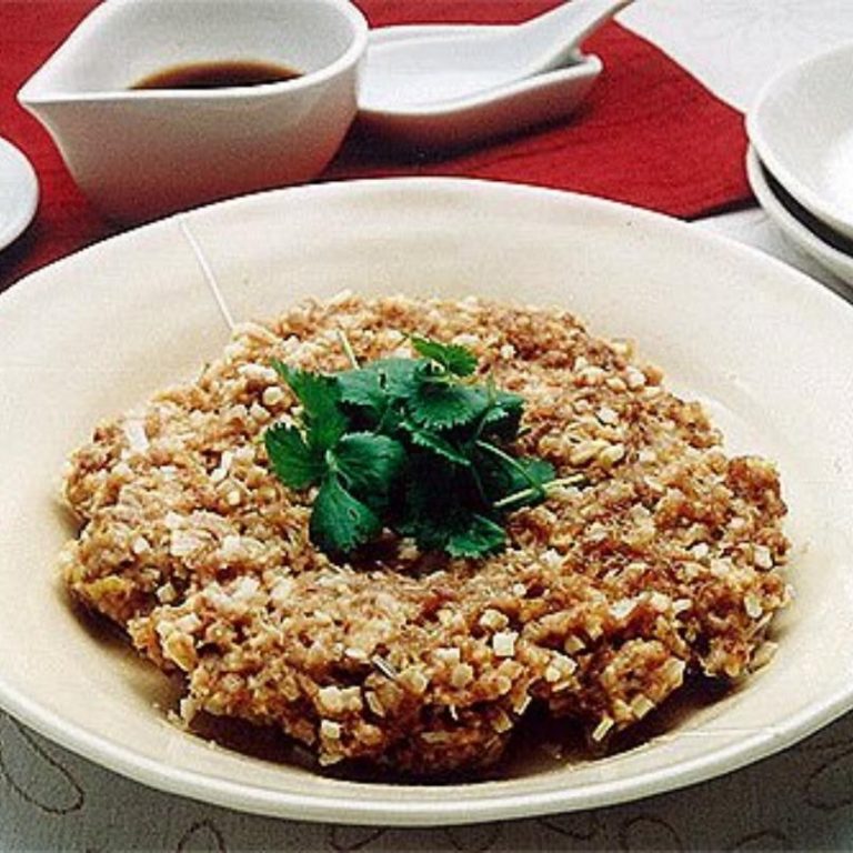 Tofu Xiaolongbao made using a microwave oven